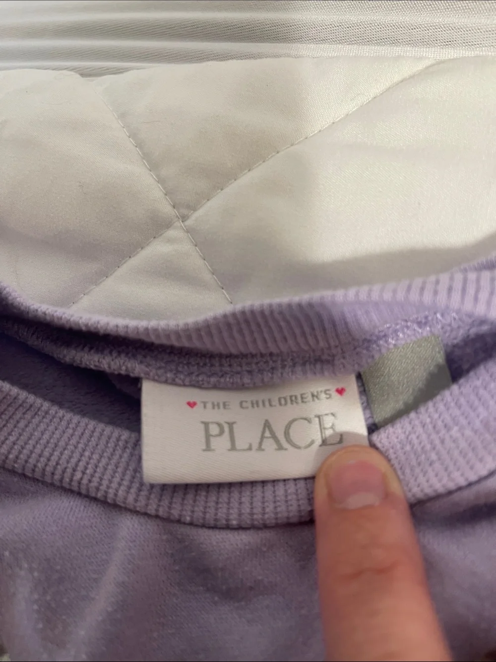 The Children's Place Lilac Butterfly Jogger Set